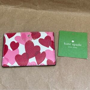 Kate spade hearts card holder